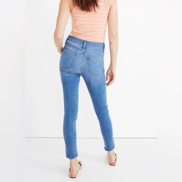Madewell Roadtripper Crop Jeans Iberia Wash Size 26 Tall - Picture 13 of 13